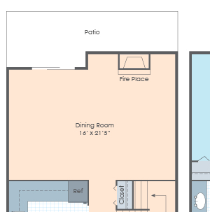 3 BR Townhouse